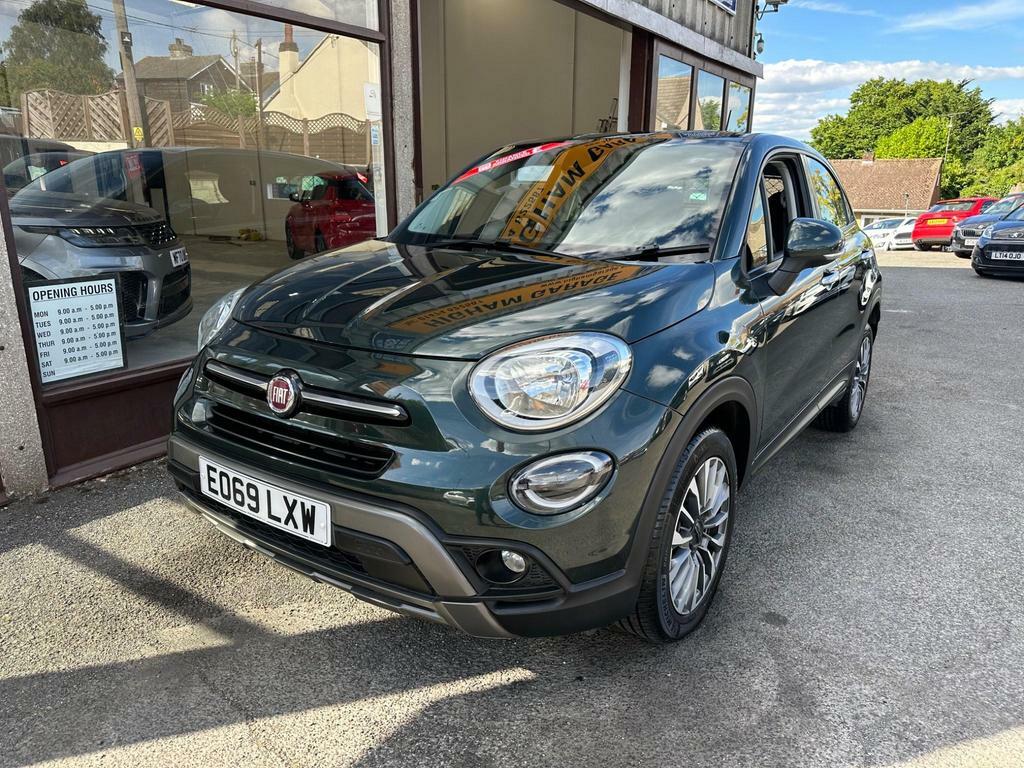 Compare Fiat 500X 1.3 Firefly Turbo Multiair City Cross Dct Euro 6 E069LXW Green