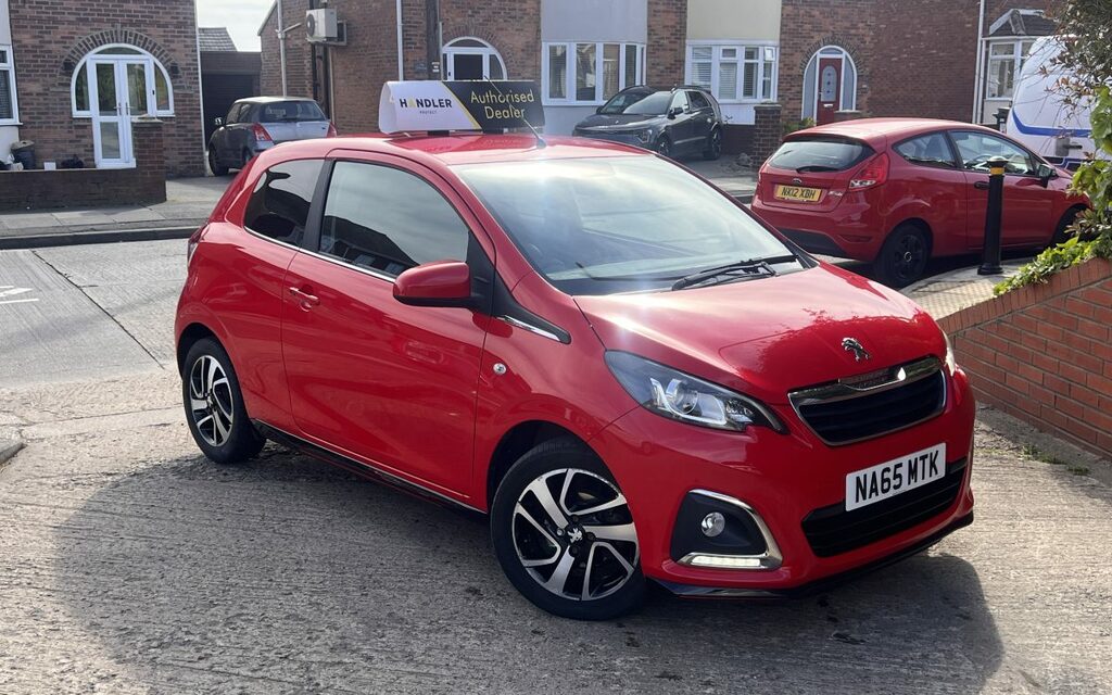 Compare Peugeot 108 Petrol NA65MTK Red