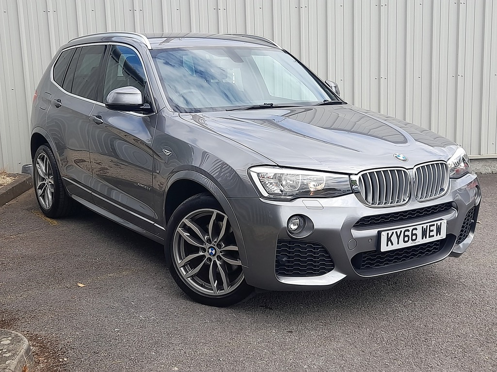 Compare BMW X3 30D M Sport KY66WEW Grey