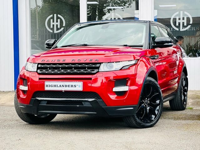 Land Rover Range Rover Evoque 2.2 Sd4 Dynamic Black Pack 190 Bhp Meridian Sat Na Red #1