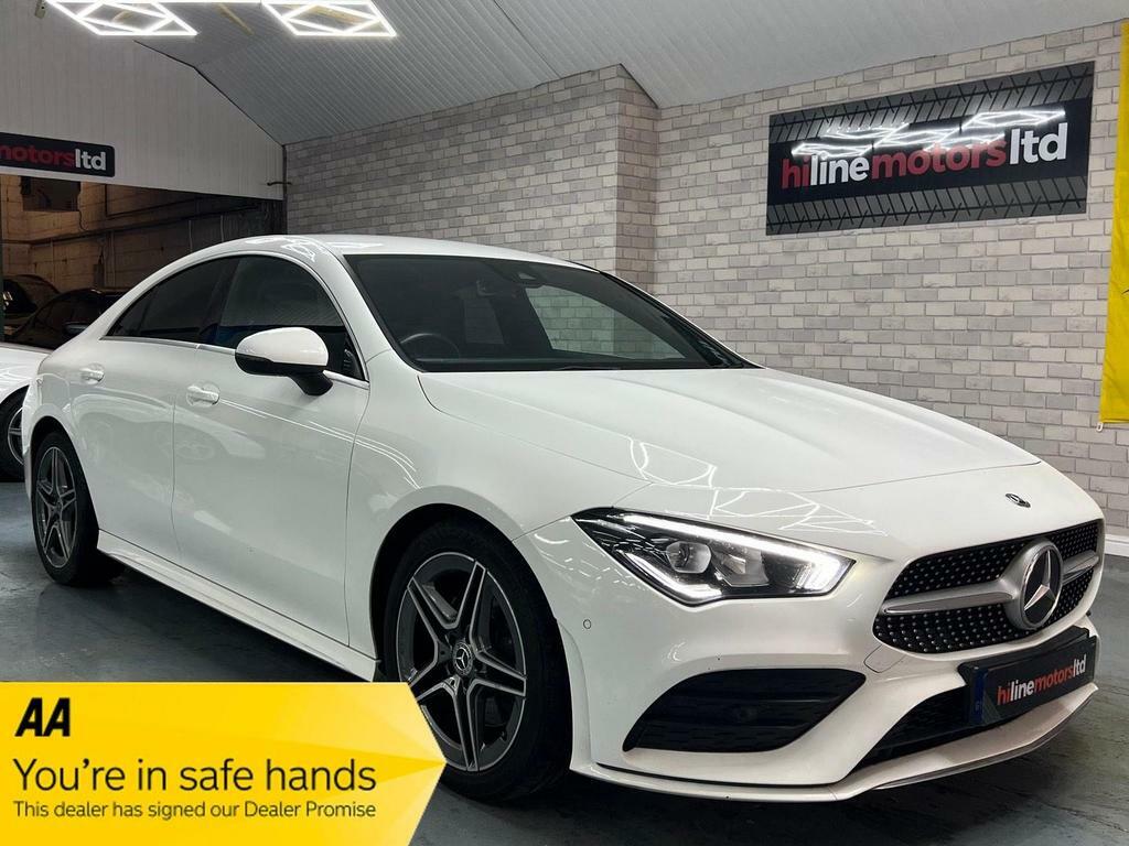 Compare Mercedes-Benz CLA Class 2.0 Cla220d Amg Line Coupe 8G-dct Euro 6 Ss  White