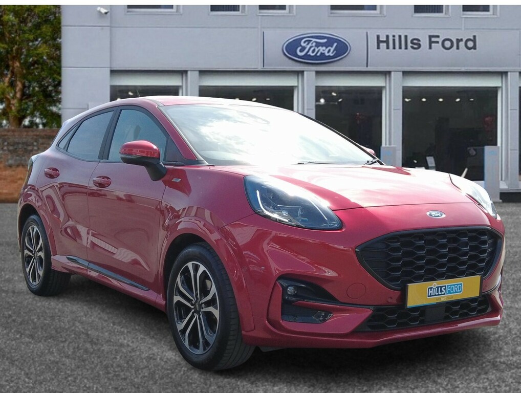 Ford Puma St-line Mhev 1.0L Ecoboost Parking Pack - Winter Red #1