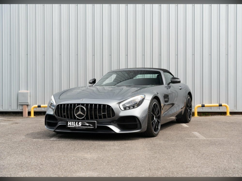 Compare Mercedes-Benz AMG GT 4.0 V8 Biturbo Premium Roadster Spds Dct Euro 6 SC67MXY Grey