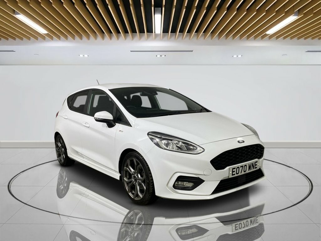 Compare Ford Fiesta 1.0 St-line Edition Mhev 124 Bhp EO70WNE White