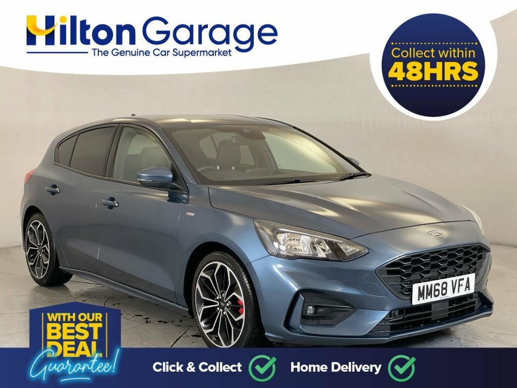 Compare Ford Focus 1.0 St-line X 125 Bhp MM68VFA Blue