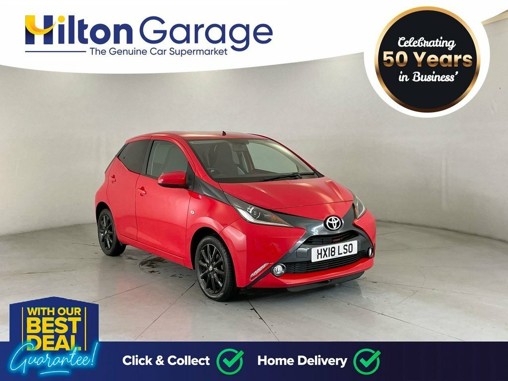 Compare Toyota Aygo Vvt-i X-style HX18LSO Red