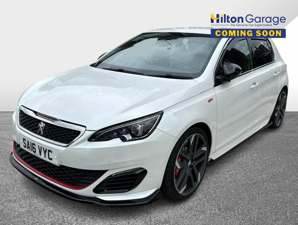 Compare Peugeot 308 1.6 Gti Thp Ss By Ps 270 Bhp SA16VYC White