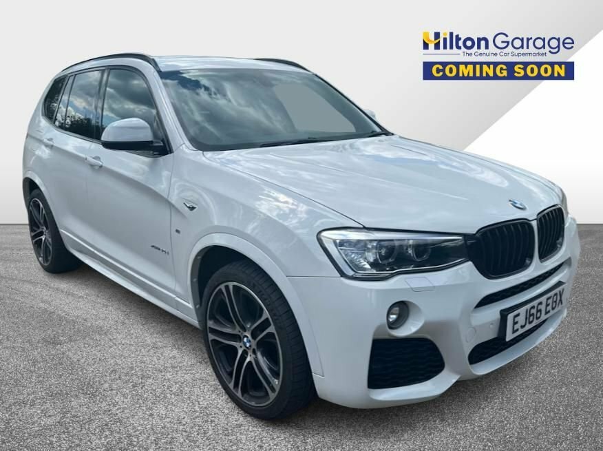 Compare BMW X3 3.0 Xdrive30d M Sport 255 Bhp EJ66EOX White