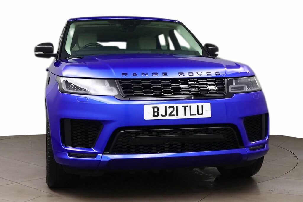 Compare Land Rover Range Rover Sport 2.0 P400e Dynamic BJ21TLU Blue