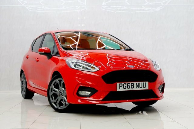 Compare Ford Fiesta St-line PG68NUU Red