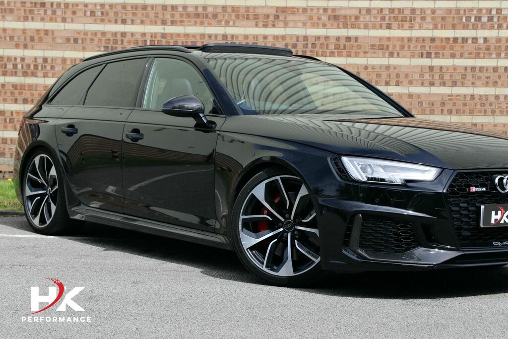 Compare Audi RS4 Estate 2.9 Tfsi V6 Tiptronic Quattro Euro 6 Ss AF18WBO Black