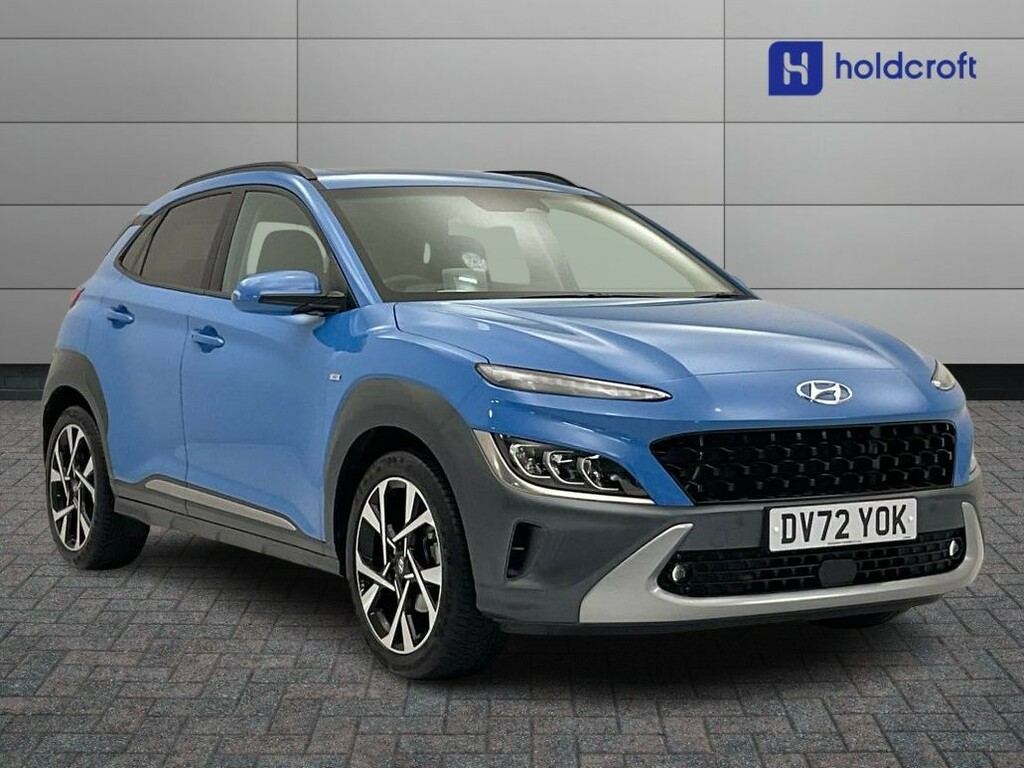 Compare Hyundai Kona 1.0 Tgdi 48V Mhev Ultimate DV72YOK Blue