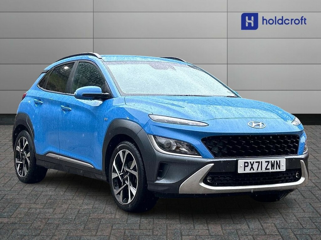 Compare Hyundai Kona 1.0 Tgdi 48V Mhev Premium PX71ZWN Blue