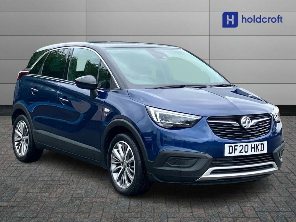 Compare Vauxhall Crossland X 1.2 83 Griffin Start Stop DF20HKD Blue