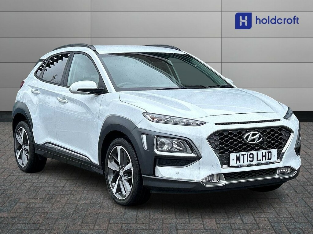 Compare Hyundai Kona 1.0T Gdi Blue Drive Premium MT19LHD White