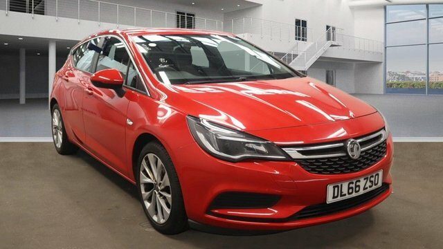 Compare Vauxhall Astra 1.4 Design 123 DL66ZSO Red