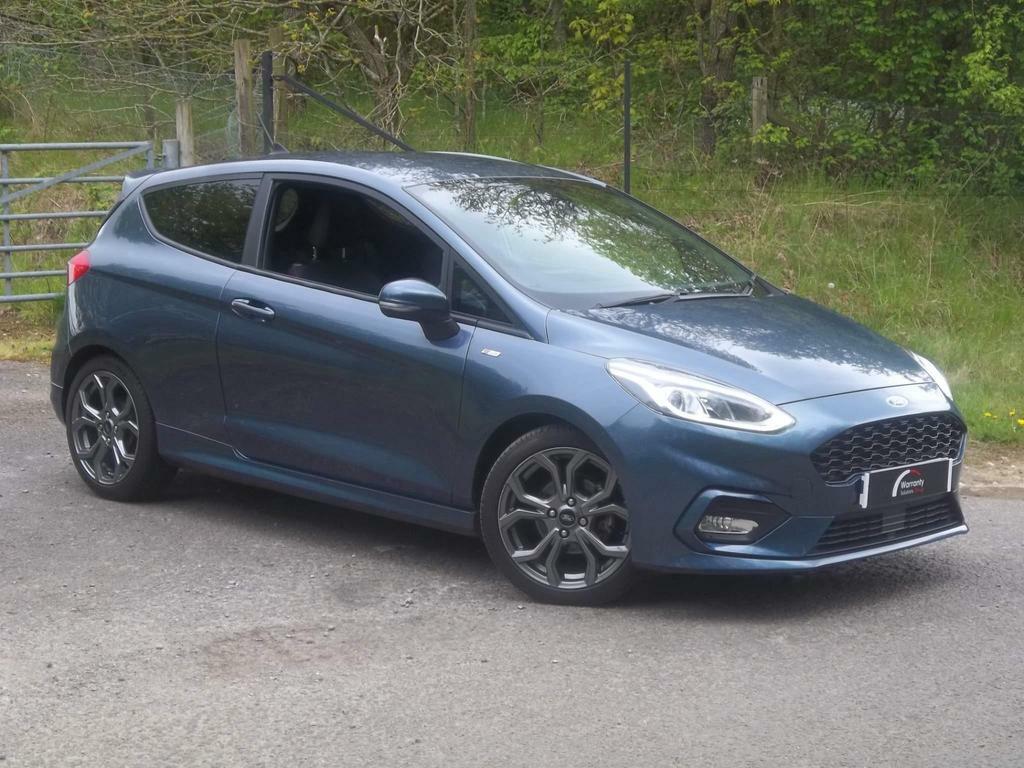 Compare Ford Fiesta 1.0T Ecoboost Mhev St-line Edition Euro 6 Ss  Blue