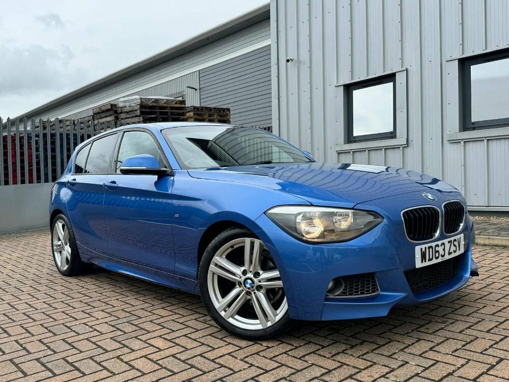 Compare BMW 1 Series 1.6 116I M Sport Euro 6 Ss WD63ZSV Blue