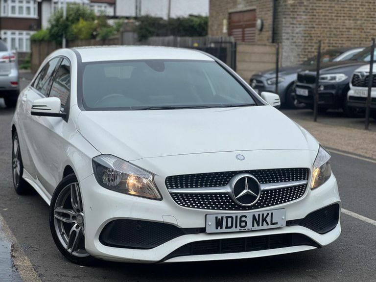 Compare Mercedes-Benz A Class A 180 D Amg Line Executive WD16NKL White