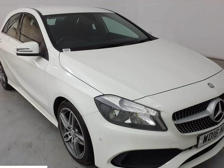 Compare Mercedes-Benz A Class A 180 D Amg Line Executive WD16NKL White