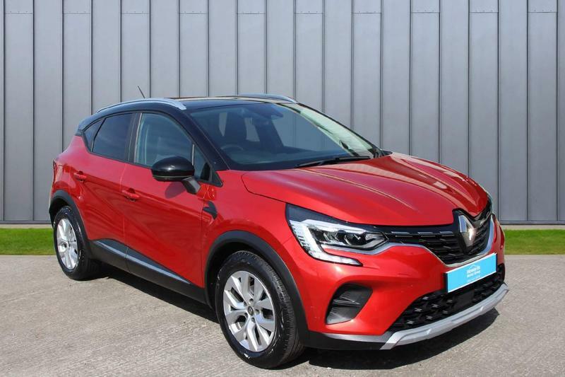 Compare Renault Captur 1.3 Tce Iconic Edc Euro 6 Ss ... NV70EUB Red