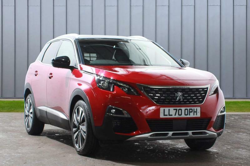 Compare Peugeot 3008 3008 Gt Line Premium Puretech Ss LL70OPH Red
