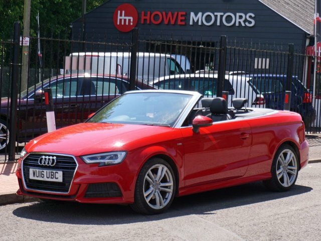Compare Audi A3 Cabriolet Cabriolet 1.4 Tfsi Cod WU16UBC Red