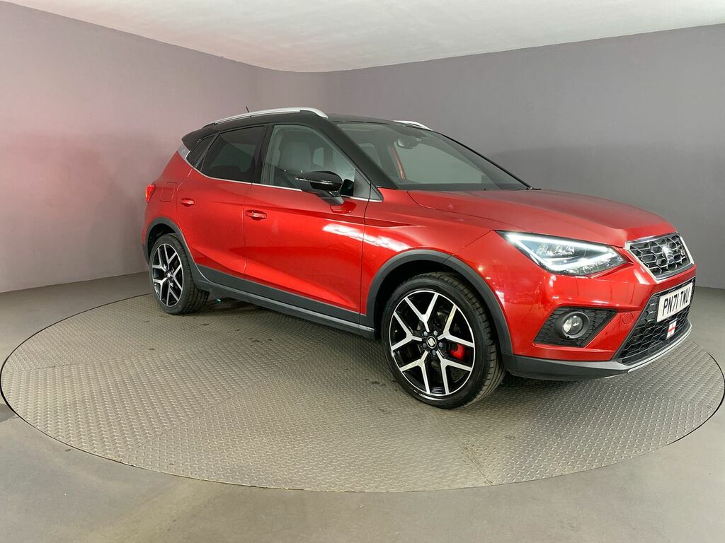Compare Seat Arona 1.0 Ecotsi Fr Red Edition 109 Bhp PN71TWU Red
