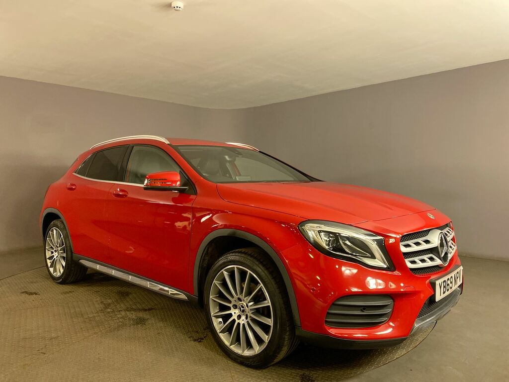 Compare Mercedes-Benz GLA Class 1.6 Gla 180 Amg Line Edition 121 Bhp YB69NPV Red