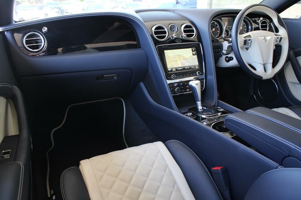Bentley Continental V8 S Blue #1