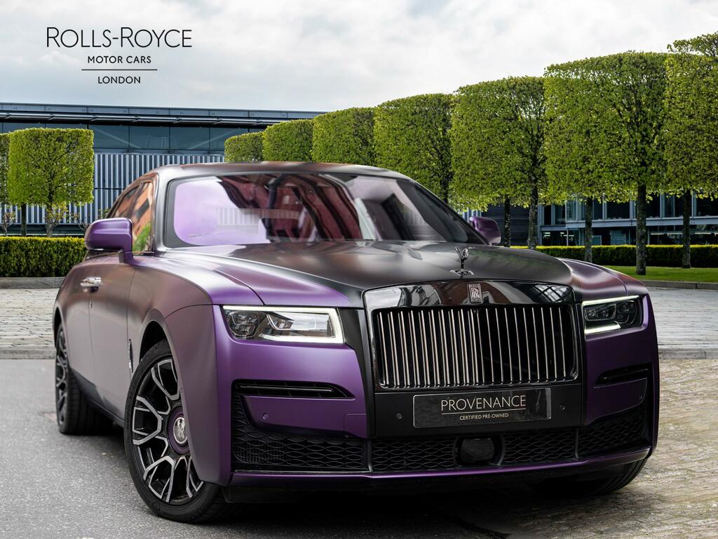 Compare Rolls-Royce Ghost Black Badge  Black
