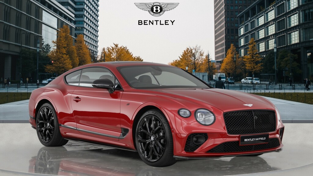 Bentley Continental V8 S Red #1