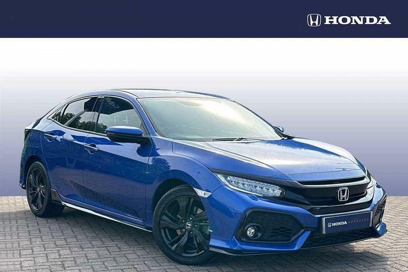 Compare Honda Civic 1.5 Vtec Turbo Sport 5-Door VX19UYS Blue