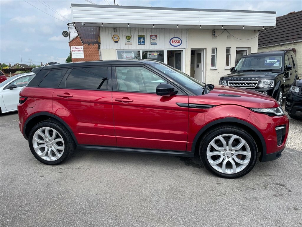 Compare Land Rover Range Rover Evoque 2.0 Td4 Hse Dynamic 4Wd Euro 6 Ss HV65FSS Red