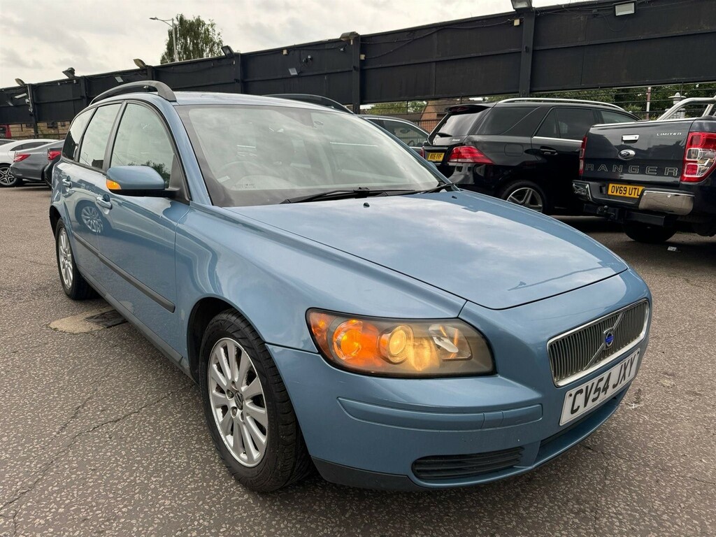 Volvo V50 Estate Blue #1