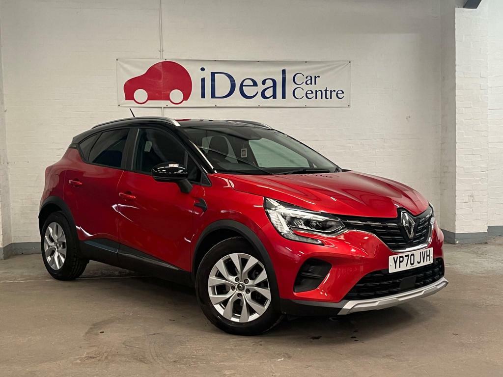 Compare Renault Captur 1.3 Tce Iconic Euro 6 Ss YP70JVH Red