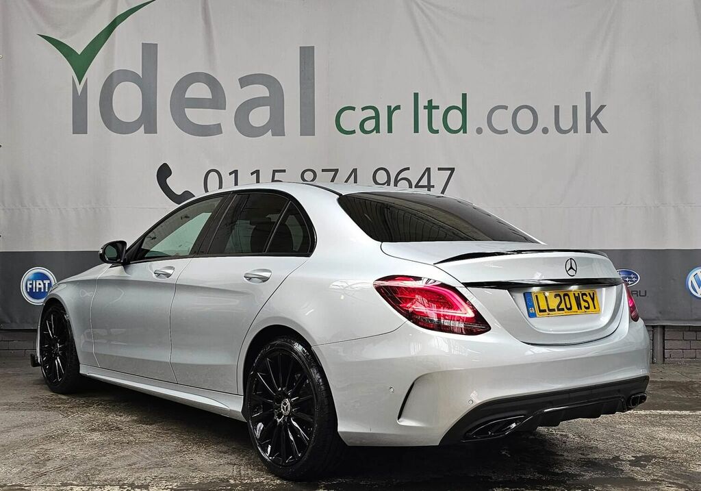 Compare Mercedes-Benz C Class Saloon 2.0 C220d Amg Line Premium G-tronic Euro LL20WSY Silver