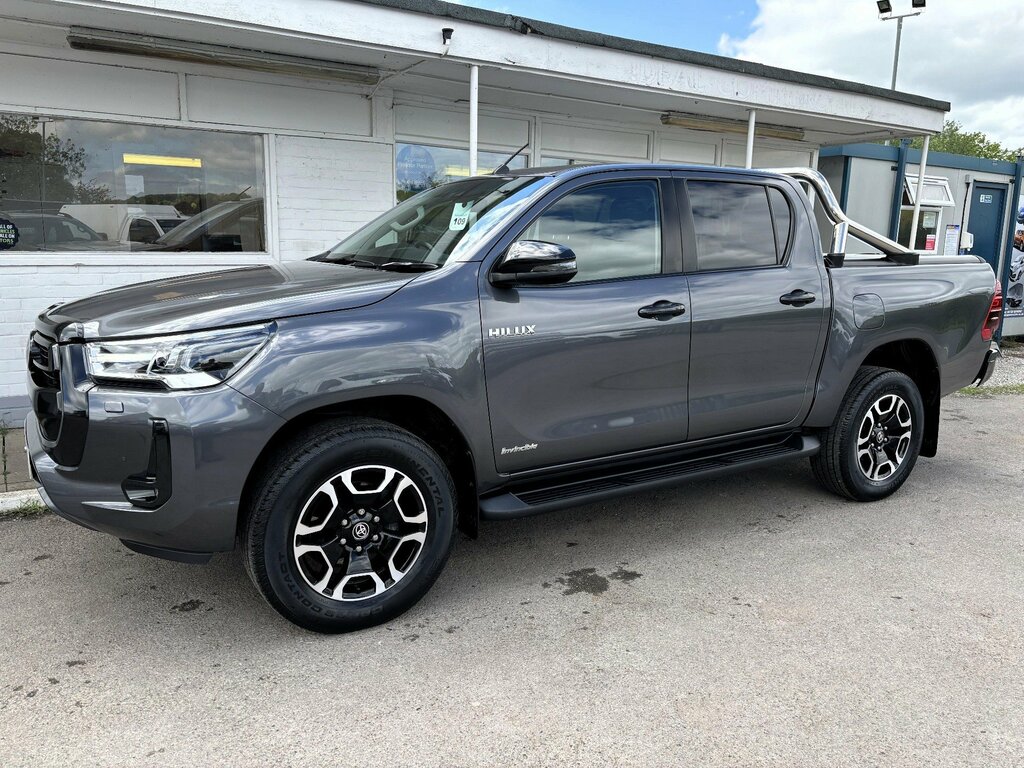 Compare Toyota HILUX 2021 21 Invincible HJ21AOF Grey