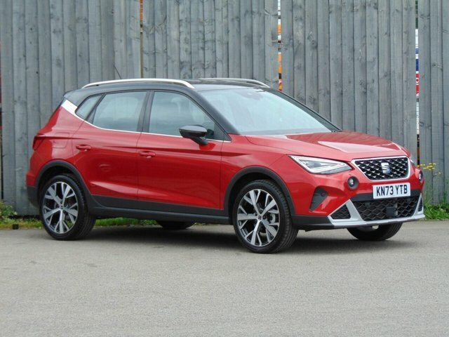 Compare Seat Arona 1.0L Ecotsi Xperience Lux 109 Bhp KN73YTB Red