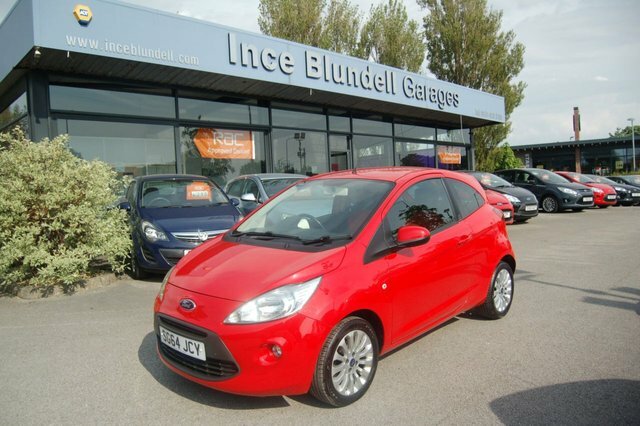 Compare Ford KA Zetec SG64JCY Red