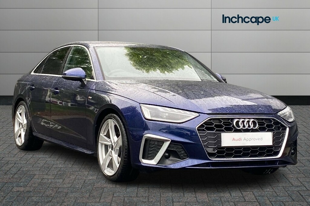 Compare Audi A4 35 Tdi S Line S Tronic KT23OMR Blue