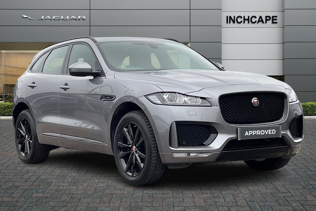 Compare Jaguar F-Pace 2.0D 180 Chequered Flag Awd FN70DJO Grey