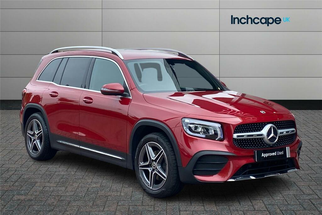 Compare Mercedes-Benz GLB Class 200 Amg Line 7G-tronic DT21UTC Red