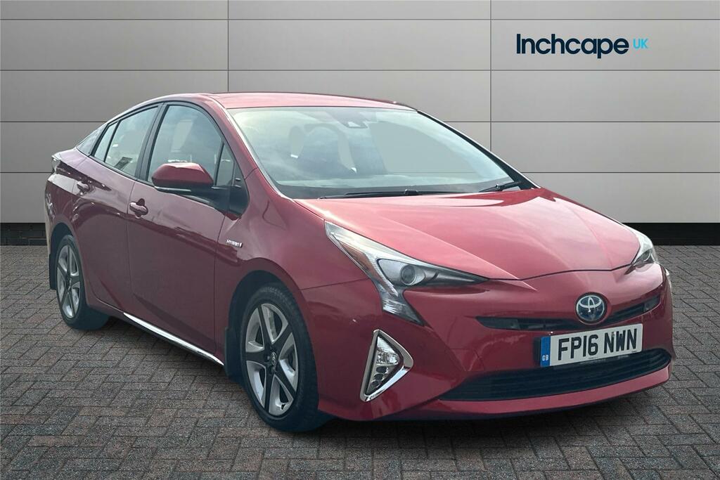 Compare Toyota Prius 1.8 Vvti Excel Cvt FP16NWN Red