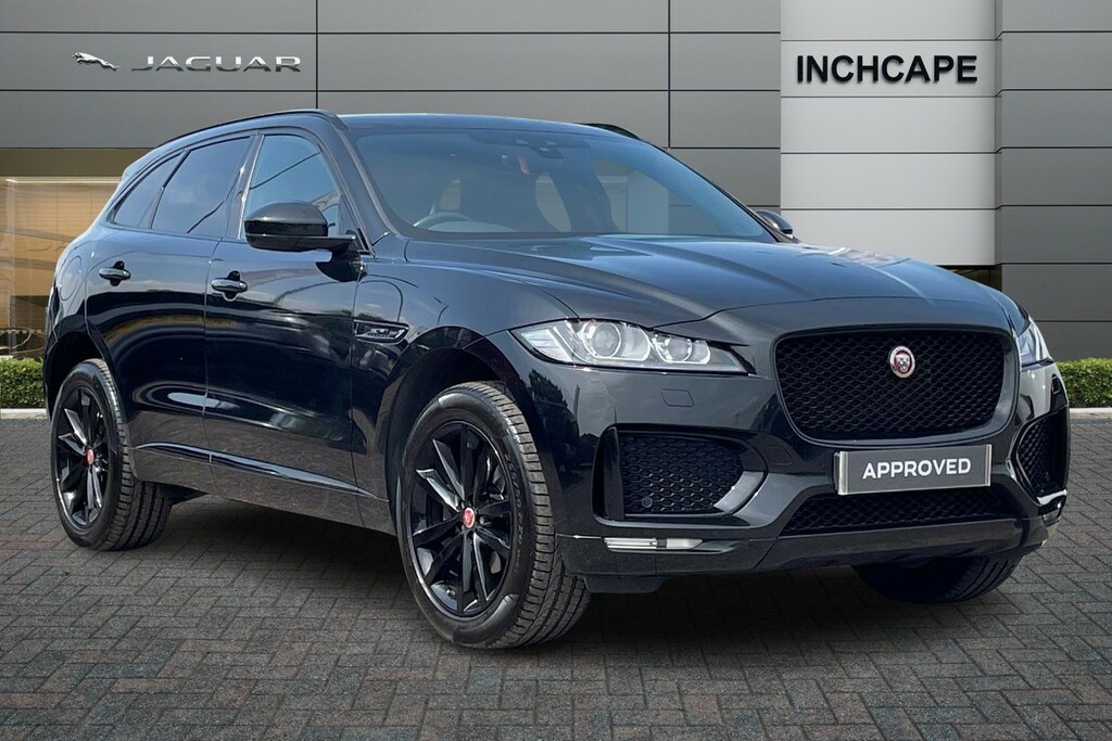 Compare Jaguar F-Pace F-pace Chequered Flag Awd D YT70AKJ Black