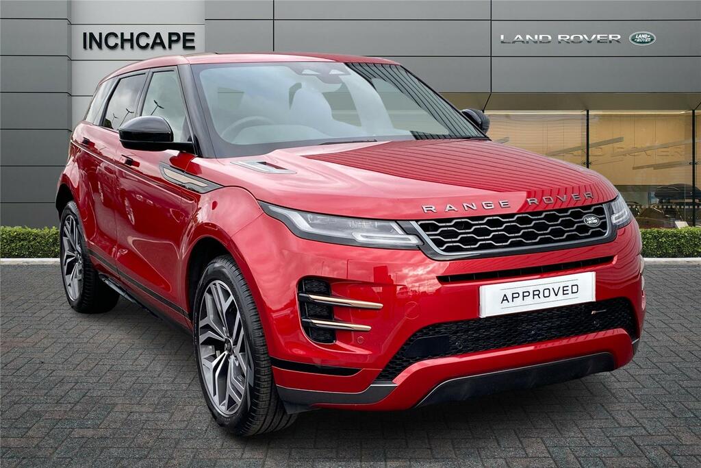 Compare Land Rover Range Rover Evoque 2.0 D200 R-dynamic Hse KR22TZJ Red