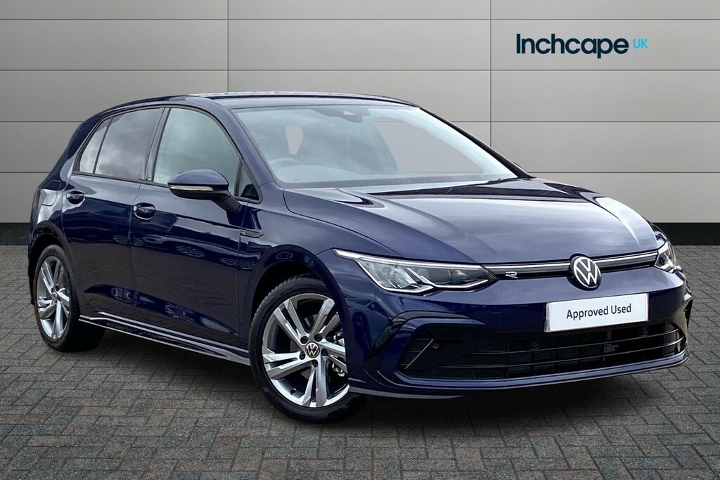 Compare Volkswagen Golf 1.5 Etsi 150 R-line Dsg DU24HHM Blue