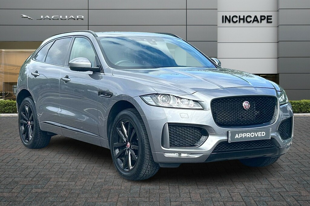 Compare Jaguar F-Pace 2.0D 180 Chequered Flag Awd PN70FLW Grey