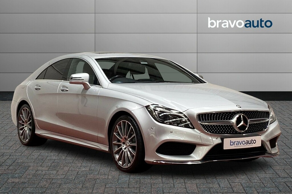 Compare Mercedes-Benz CLS 350D Amg Line Premium Plus 9G-tronic FE66LKL Silver