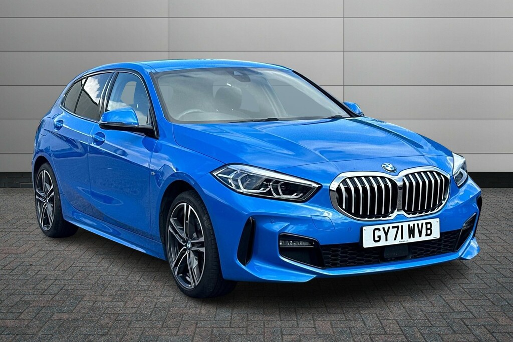 Compare BMW 1 Series 118I 136 M Sport Step Lcppro Pk GY71WVB Blue